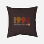 Raccoon City 1996-none removable cover w insert throw pillow-DrMonekers