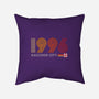 Raccoon City 1996-none removable cover w insert throw pillow-DrMonekers