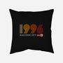 Raccoon City 1996-none removable cover throw pillow-DrMonekers