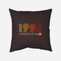 Raccoon City 1996-none removable cover throw pillow-DrMonekers