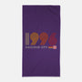 Raccoon City 1996-none beach towel-DrMonekers