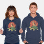 Catana On Turtle-unisex pullover sweatshirt-vp021