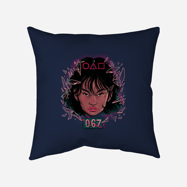 Player 067-none non-removable cover w insert throw pillow-Bruno Mota