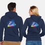 Back To Gallifrey-unisex zip-up sweatshirt-kharmazero