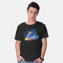 Back To Gallifrey-mens basic tee-kharmazero