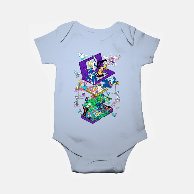 4th Gen-baby basic onesie-Jelly89