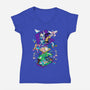 4th Gen-womens v-neck tee-Jelly89