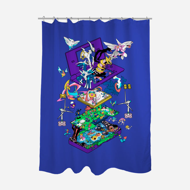 4th Gen-none polyester shower curtain-Jelly89