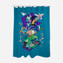 4th Gen-none polyester shower curtain-Jelly89
