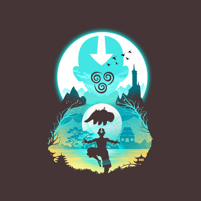 Airbender Landscape-none adjustable tote-dandingeroz