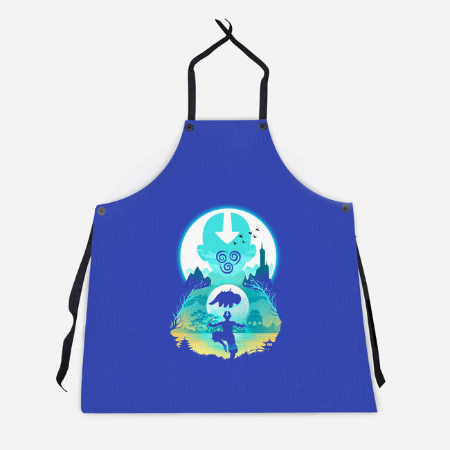 Airbender Landscape-unisex kitchen apron-dandingeroz