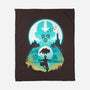 Airbender Landscape-none fleece blanket-dandingeroz