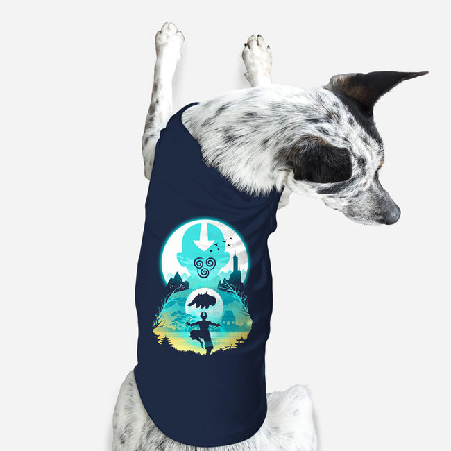 Airbender Landscape-dog basic pet tank-dandingeroz