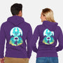 Airbender Landscape-unisex zip-up sweatshirt-dandingeroz