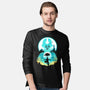 Airbender Landscape-mens long sleeved tee-dandingeroz