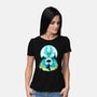 Airbender Landscape-womens basic tee-dandingeroz