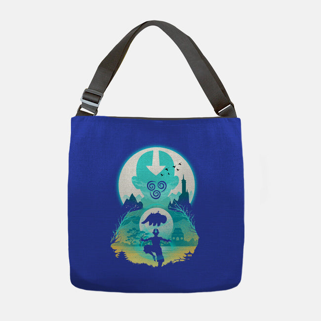 Airbender Landscape-none adjustable tote-dandingeroz