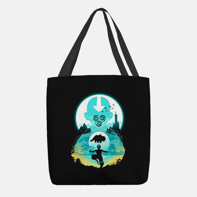 Airbender Landscape-none basic tote-dandingeroz