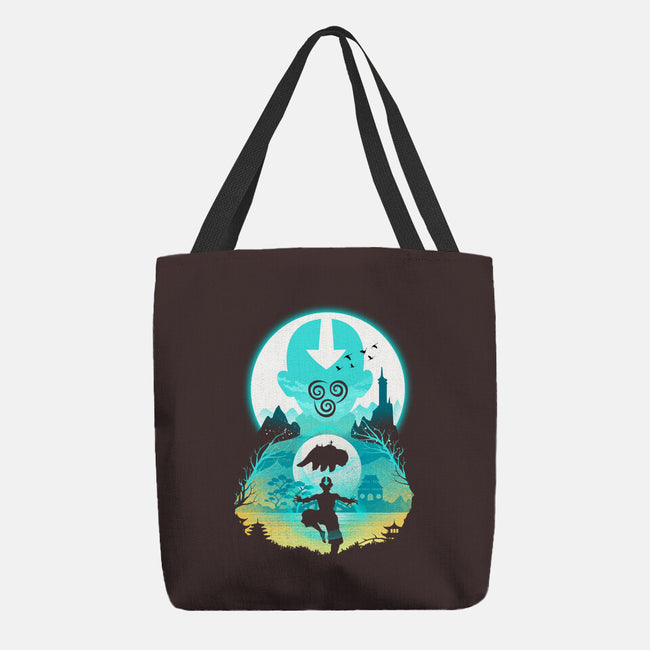 Airbender Landscape-none basic tote-dandingeroz