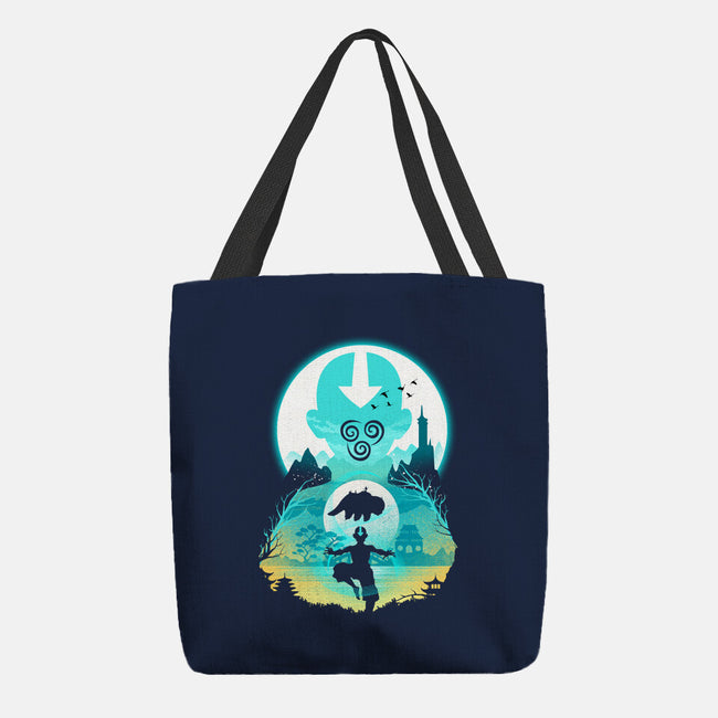 Airbender Landscape-none basic tote-dandingeroz