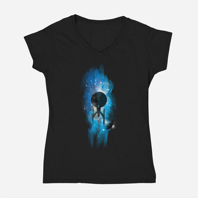The Bold-womens v-neck tee-kharmazero