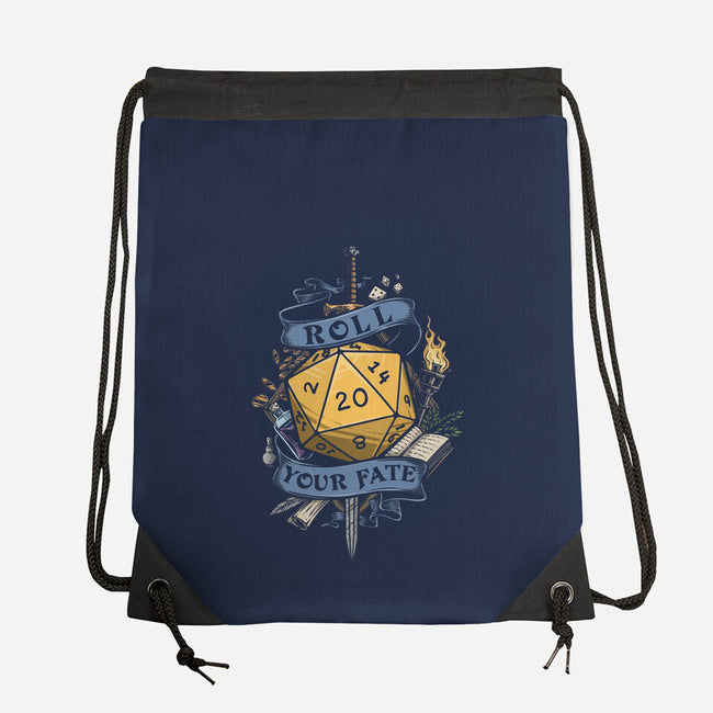 Time To Roll-none drawstring bag-ShirtGoblin