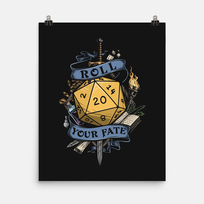 Time To Roll-none matte poster-ShirtGoblin