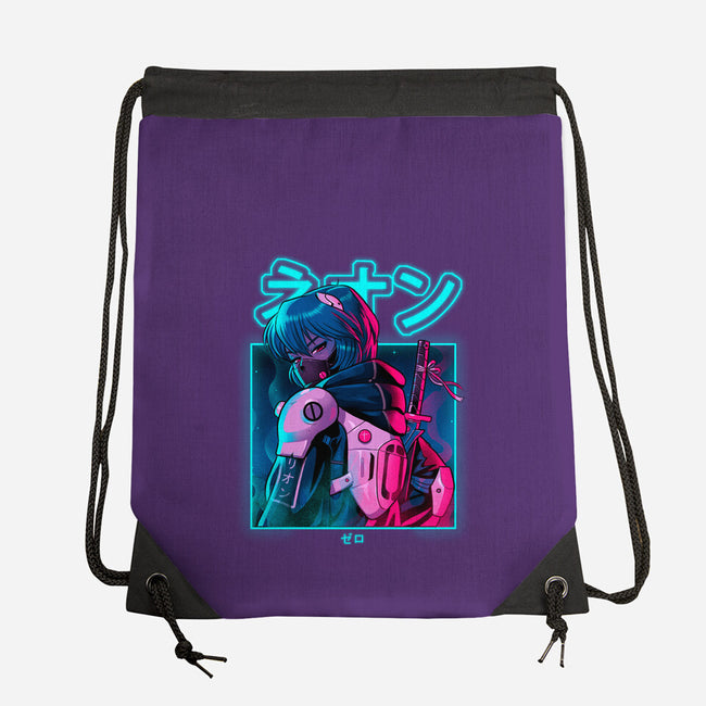 Neon Zero-none drawstring bag-Bruno Mota