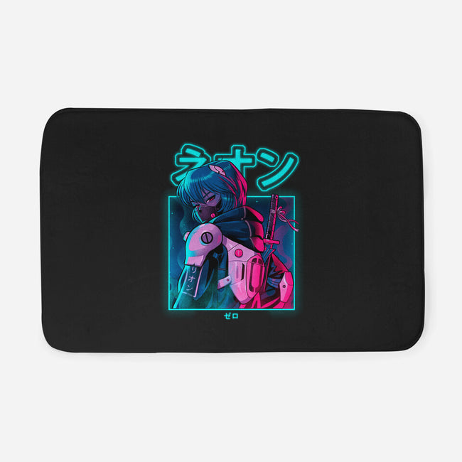 Neon Zero-none memory foam bath mat-Bruno Mota