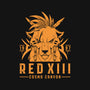 Red XIII-baby basic onesie-Alundrart