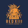 Red XIII-none glossy sticker-Alundrart