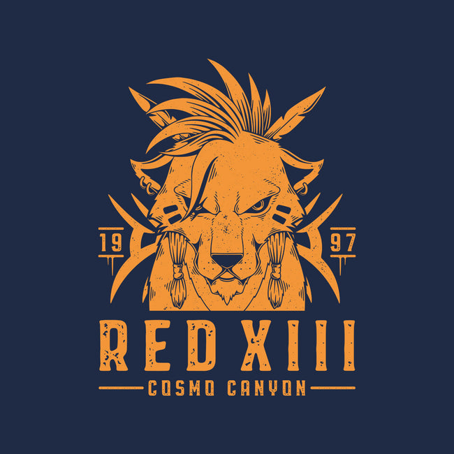 Red XIII-womens v-neck tee-Alundrart