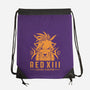Red XIII-none drawstring bag-Alundrart
