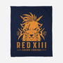 Red XIII-none fleece blanket-Alundrart