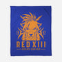 Red XIII-none fleece blanket-Alundrart