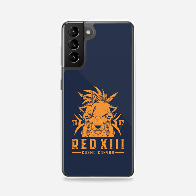 Red XIII-samsung snap phone case-Alundrart