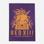 Red XIII-none outdoor rug-Alundrart