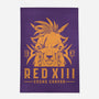 Red XIII-none outdoor rug-Alundrart