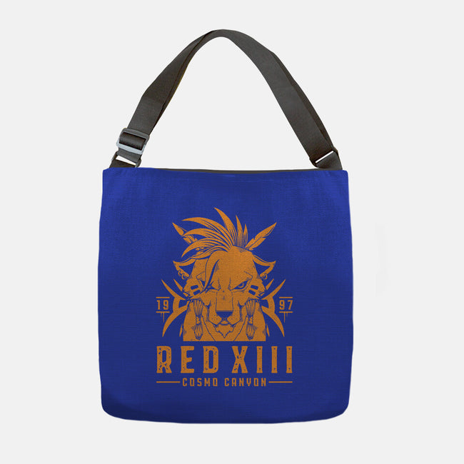 Red XIII-none adjustable tote-Alundrart