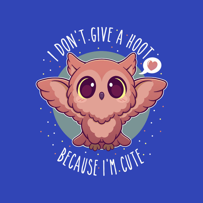 Hoot I'm Cute-none stretched canvas-glassstaff