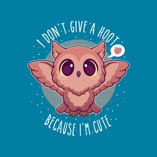 Hoot I'm Cute-none stretched canvas-glassstaff