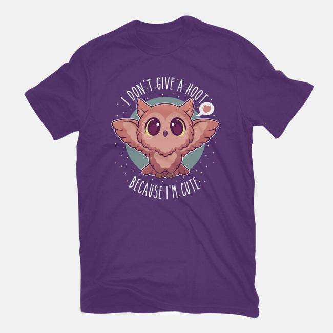 Hoot I'm Cute-mens basic tee-glassstaff