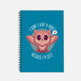 Hoot I'm Cute-none dot grid notebook-glassstaff