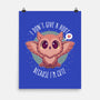 Hoot I'm Cute-none matte poster-glassstaff