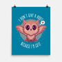 Hoot I'm Cute-none matte poster-glassstaff