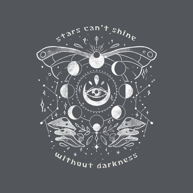 Stars Can't Shine Without Darkness-womens v-neck tee-eduely