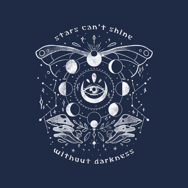 Stars Can't Shine Without Darkness-womens basic tee-eduely