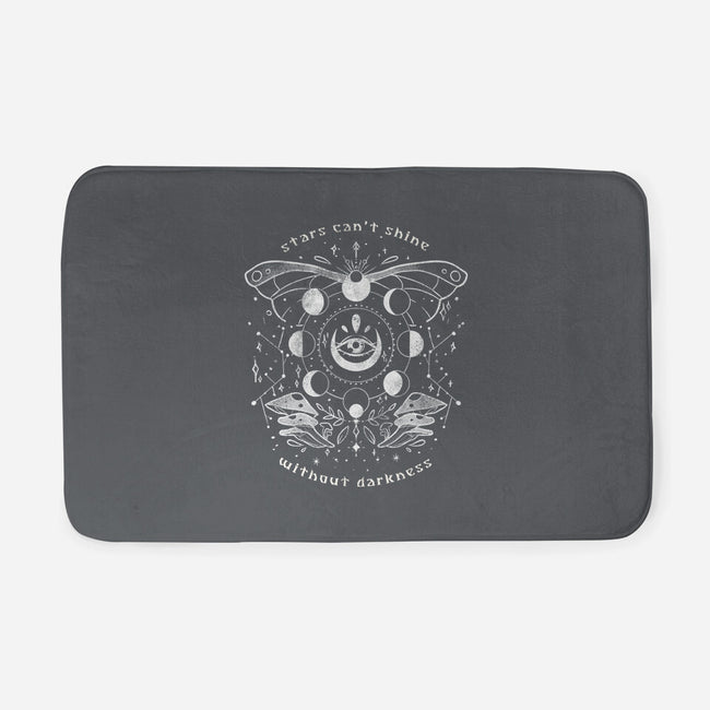Stars Can't Shine Without Darkness-none memory foam bath mat-eduely
