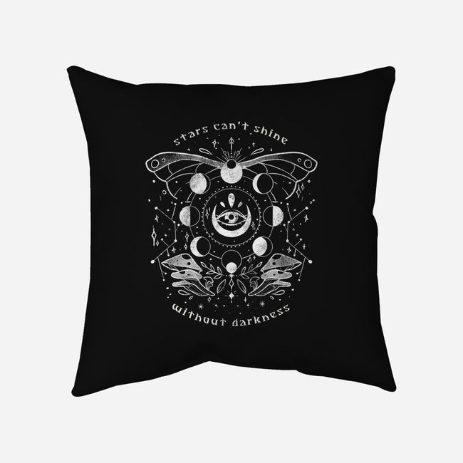 Stars Can't Shine Without Darkness-none removable cover w insert throw pillow-eduely