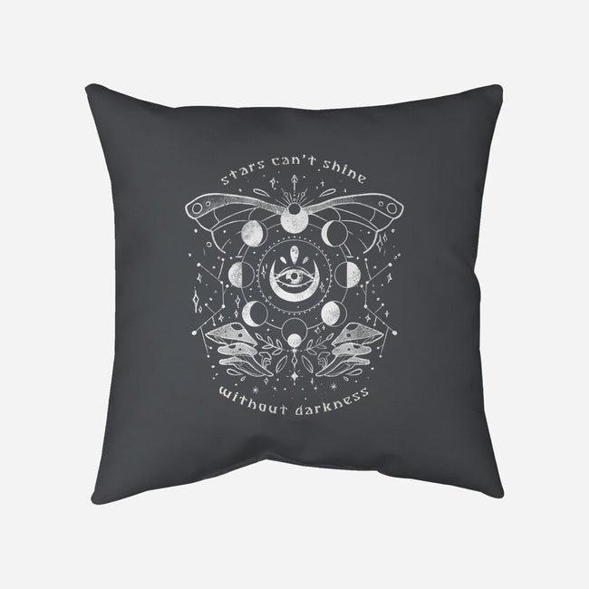 Stars Can't Shine Without Darkness-none removable cover w insert throw pillow-eduely